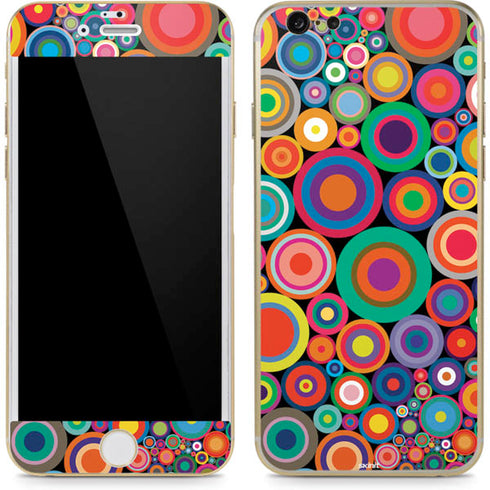 Psychedelic Circles iPhone 6/6s Skin