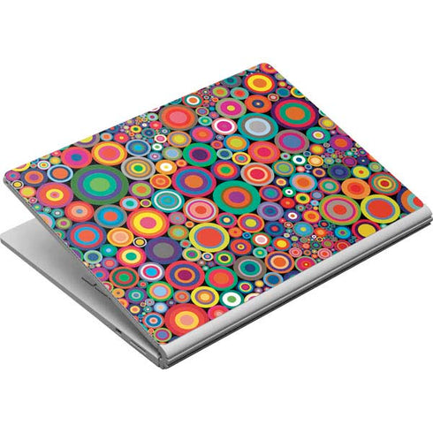 Psychedelic Circles Surface Book Skin