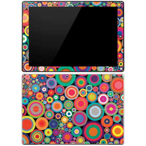 Psychedelic Circles Surface Pro 3 Skin