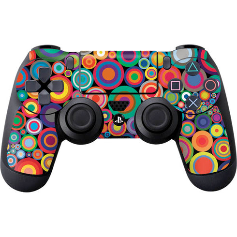 Psychedelic Circles PS4 Controller Skin