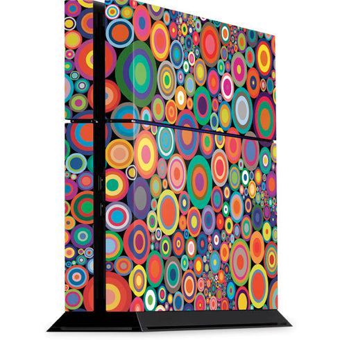 Psychedelic Circles PS4 Console Skin