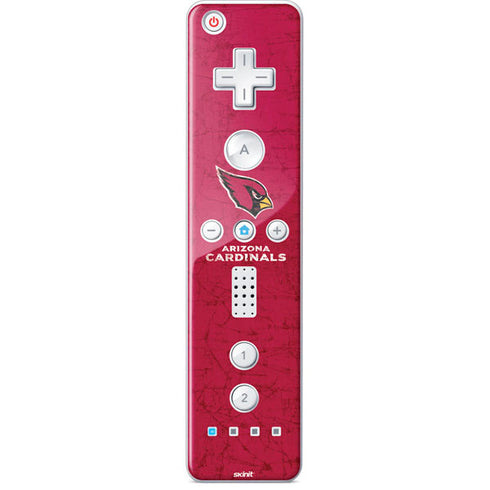 NFL Arizona Cardinals Distressed Wii Remote Controller Skin