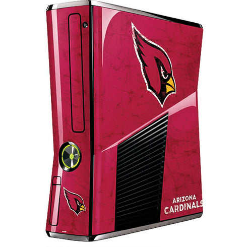 NFL Arizona Cardinals Distressed Xbox 360 Slim (2010) Skin