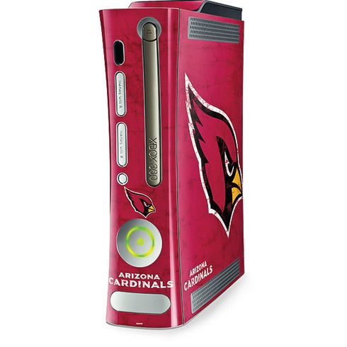 NFL Arizona Cardinals Distressed Xbox 360 (Includes HDD) Skin