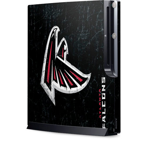 NFL Atlanta Falcons Distressed Playstation 3 & PS3 Slim Skin