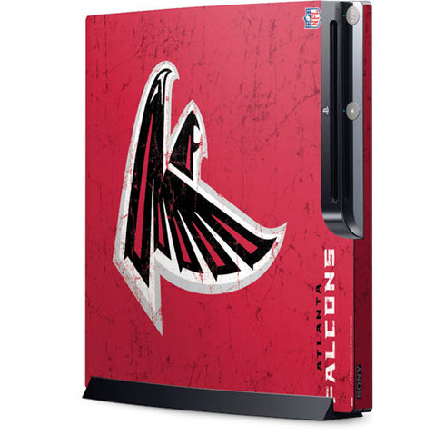 NFL Atlanta Falcons - Alternate Distressed Playstation 3 & PS3 Slim Skin