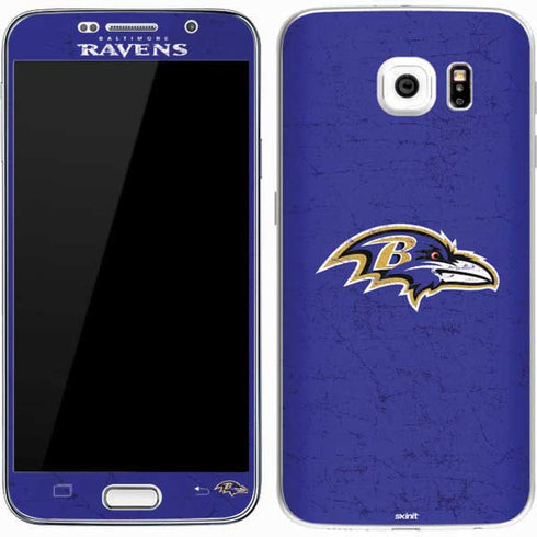 NFL Baltimore Ravens Distressed Galaxy S7 Skin