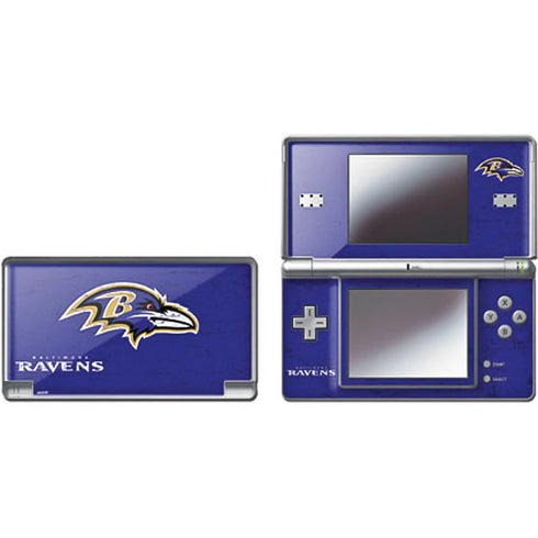 NFL Baltimore Ravens Distressed DS Lite Skin