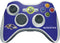 NFL Baltimore Ravens Distressed Xbox 360 Wireless Controller Skin