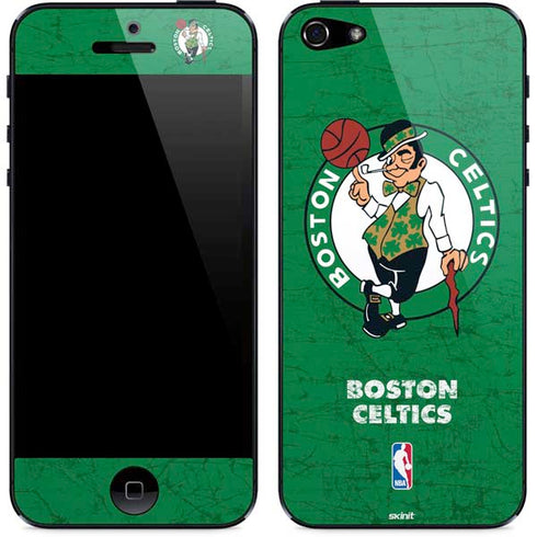 NBA Boston Celtics Green Primary Logo iPhone 5/5s/5SE Skin