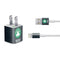 NBA Boston Celtics Black Secondary Logo iPhone Charger (5W USB) Skin