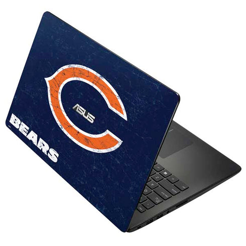 NFL Chicago Bears Distressed Asus X502CA 15.6 Skin