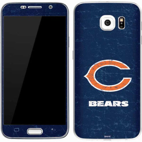 NFL Chicago Bears Distressed Galaxy S7 Skin