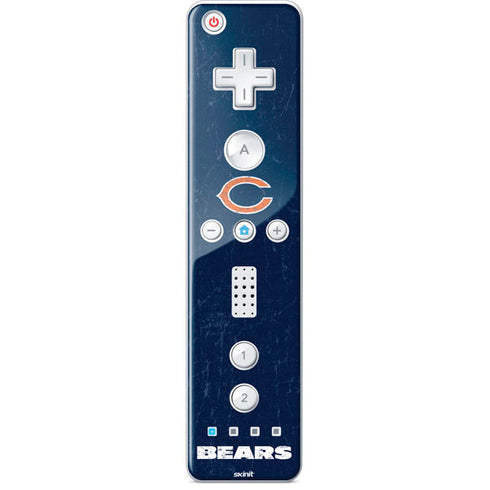 NFL Chicago Bears Distressed Wii Remote Controller Skin