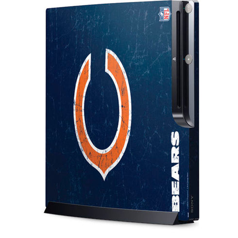NFL Chicago Bears Distressed Playstation 3 & PS3 Slim Skin