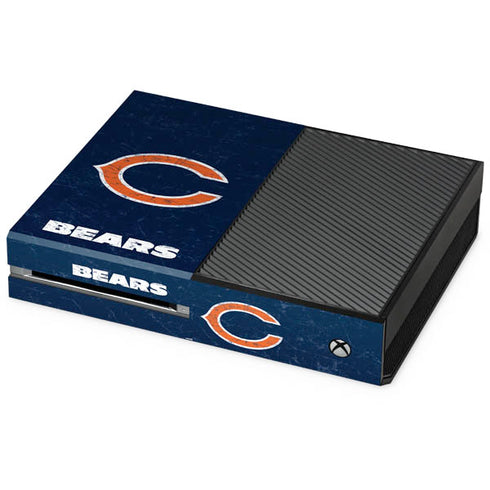 NFL Chicago Bears Distressed Xbox One Console Skin