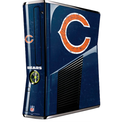 NFL Chicago Bears Distressed Xbox 360 Slim (2010) Skin