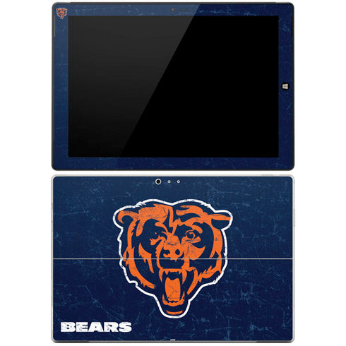 NFL Chicago Bears - Alternate Distressed Surface Pro 3 Skin