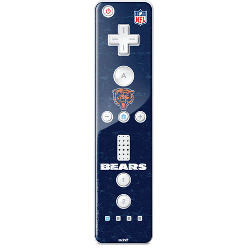 NFL Chicago Bears - Alternate Distressed Wii Remote Controller Skin