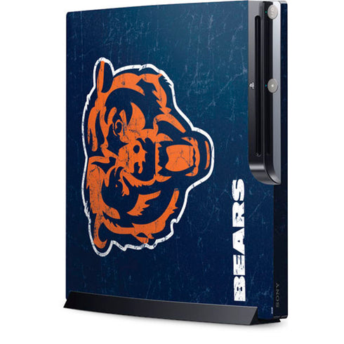 NFL Chicago Bears - Alternate Distressed Playstation 3 & PS3 Slim Skin
