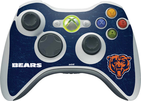 NFL Chicago Bears - Alternate Distressed Xbox 360 Wireless Controller Skin