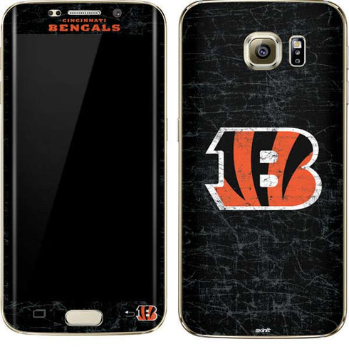 NFL Cincinnati Bengals - Distressed Galaxy S7 Edge Skin