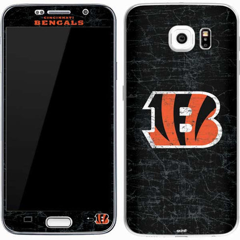 NFL Cincinnati Bengals - Distressed Galaxy S7 Skin