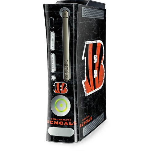 NFL Cincinnati Bengals - Distressed Xbox 360 (Includes HDD) Skin