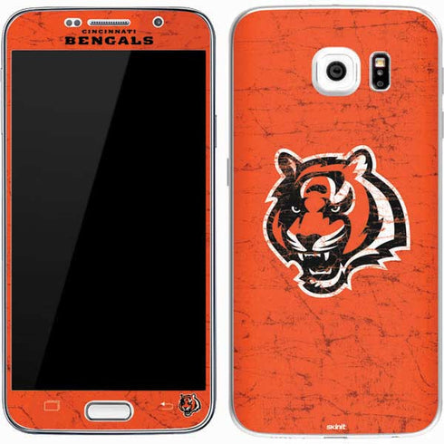 NFL Cincinnati Bengals - Alternate Distressed Galaxy S7 Skin