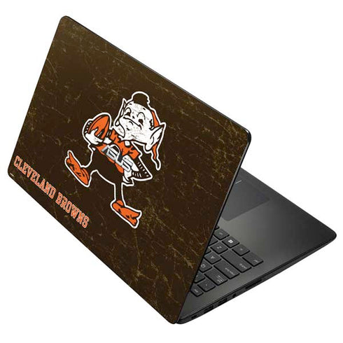 NFL Cleveland Browns Alternate Distressed Asus X502CA 15.6 Skin