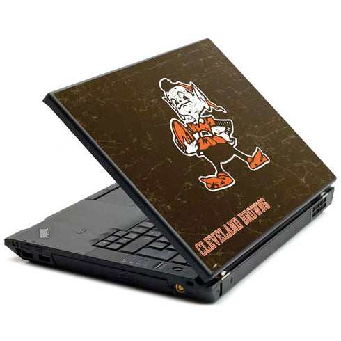 NFL Cleveland Browns Alternate Distressed Lenovo T420 Skin