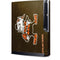 NFL Cleveland Browns Alternate Distressed Playstation 3 & PS3 Slim Skin