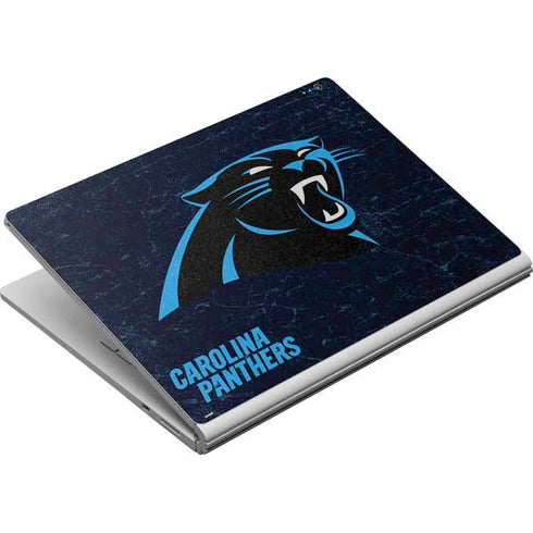 NFL Carolina Panthers Distressed Surface Book Skin