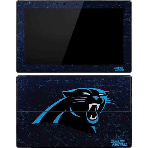 NFL Carolina Panthers Distressed Surface Pro Tablet Skin