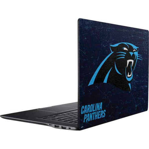 NFL Carolina Panthers Distressed Ativ Book 9 (15.6in 2014) Skin