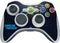 NFL Carolina Panthers Distressed Xbox 360 Wireless Controller Skin