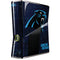 NFL Carolina Panthers Distressed Xbox 360 Slim (2010) Skin