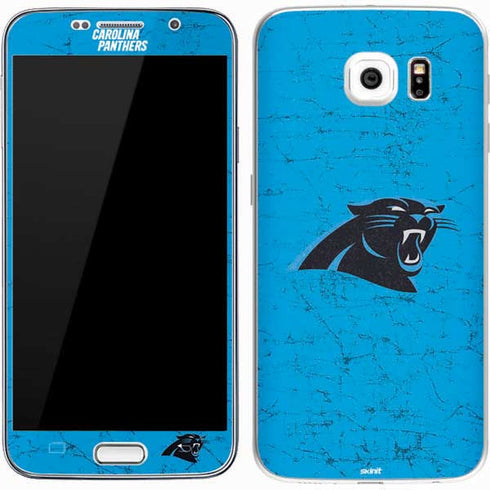 NFL Carolina Panthers Distressed Alternate Galaxy S7 Skin