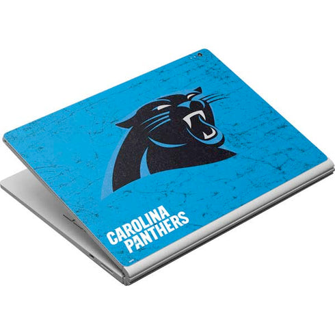 NFL Carolina Panthers Distressed Alternate Surface Book Skin