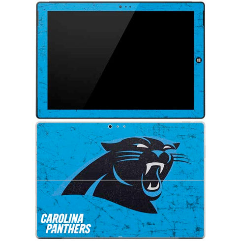 NFL Carolina Panthers Distressed Alternate Surface Pro 3 Skin