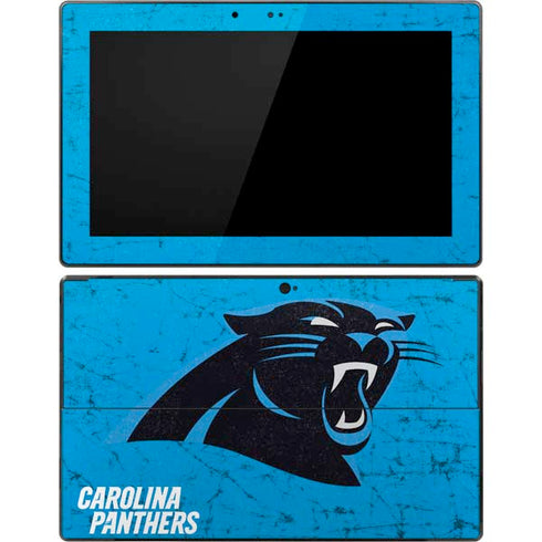 NFL Carolina Panthers Distressed Alternate Surface Pro Tablet Skin