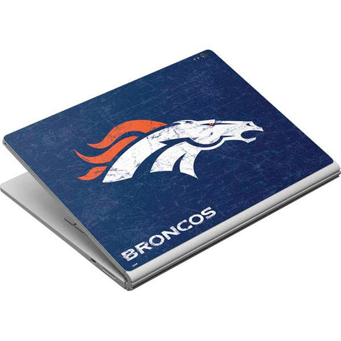 NFL Denver Broncos - Distressed Surface Book Skin