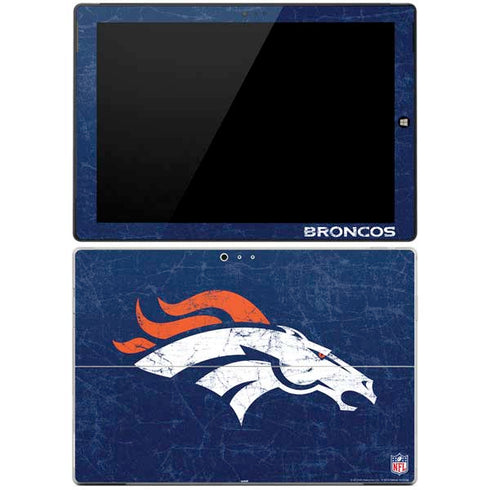 NFL Denver Broncos - Distressed Surface Pro 3 Skin