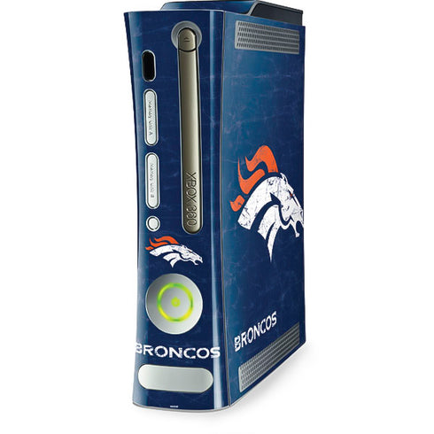 NFL Denver Broncos - Distressed Xbox 360 (Includes HDD) Skin