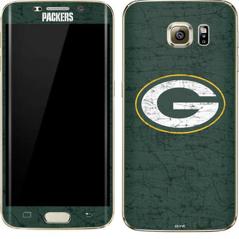 NFL Green Bay Packers Distressed Galaxy S7 Edge Skin