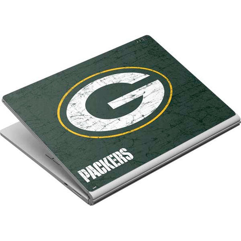 NFL Green Bay Packers Distressed Surface Book Skin