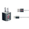 NBA Miami Heat Black Partial Logo iPhone Charger (5W USB) Skin