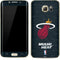 NBA Miami Heat Black Partial Logo Galaxy S7 Edge Skin