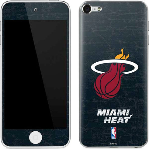 NBA Miami Heat Black Partial Logo Apple iPod Skin