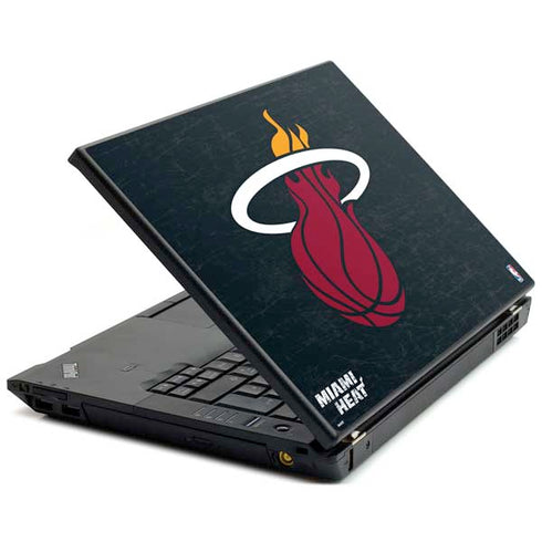 NBA Miami Heat Black Partial Logo Lenovo T420 Skin